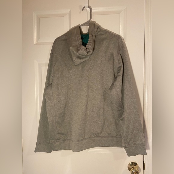 Men’s Nike Sweatshirt - Gray/Green XL - Picture 2 of 4